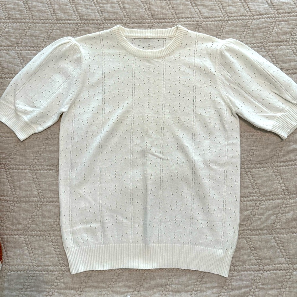 Puff Short sleeve sweater